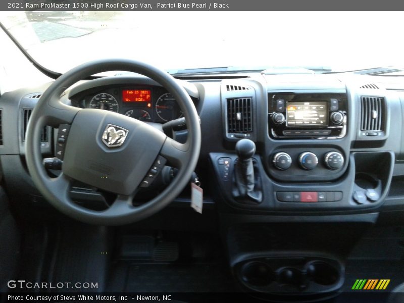Dashboard of 2021 ProMaster 1500 High Roof Cargo Van