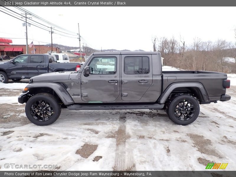 Granite Crystal Metallic / Black 2021 Jeep Gladiator High Altitude 4x4
