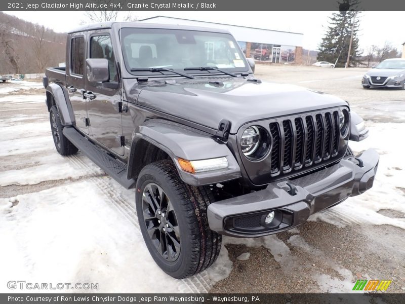 Granite Crystal Metallic / Black 2021 Jeep Gladiator High Altitude 4x4