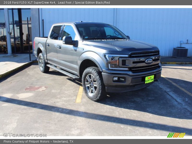 Lead Foot / Special Edition Black/Red 2018 Ford F150 XLT SuperCrew 4x4
