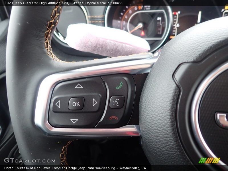 Granite Crystal Metallic / Black 2021 Jeep Gladiator High Altitude 4x4