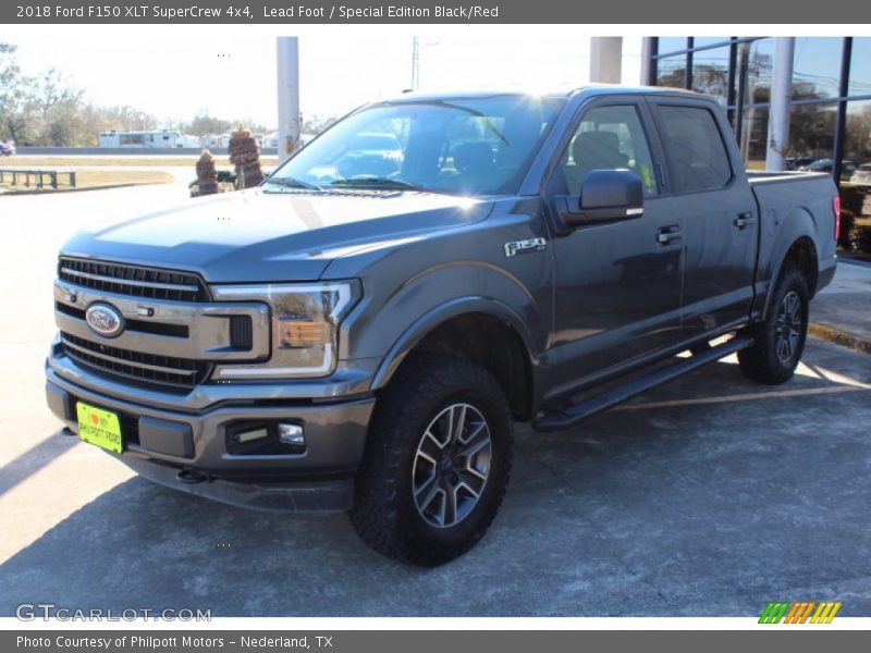 Lead Foot / Special Edition Black/Red 2018 Ford F150 XLT SuperCrew 4x4