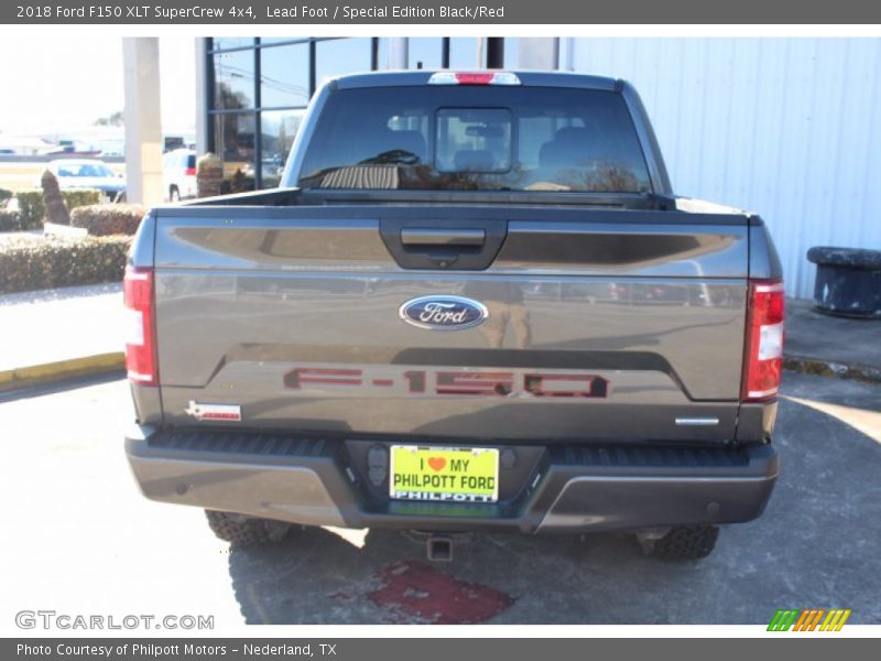 Lead Foot / Special Edition Black/Red 2018 Ford F150 XLT SuperCrew 4x4
