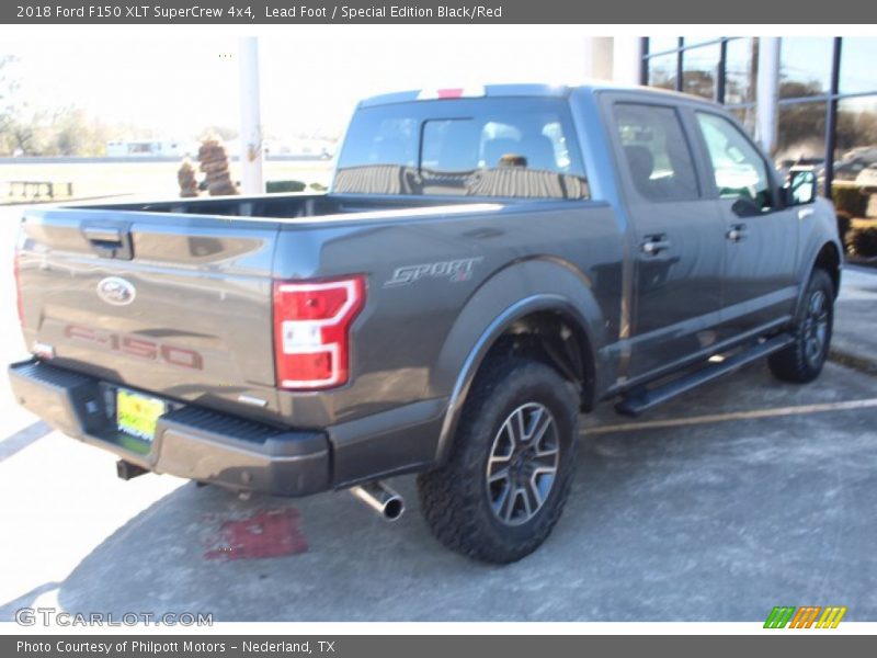 Lead Foot / Special Edition Black/Red 2018 Ford F150 XLT SuperCrew 4x4