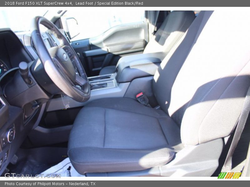 Lead Foot / Special Edition Black/Red 2018 Ford F150 XLT SuperCrew 4x4