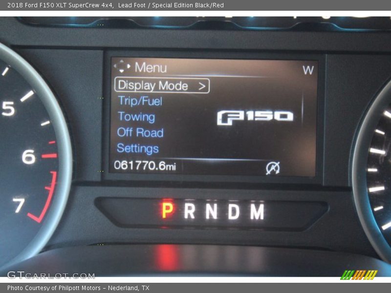 Lead Foot / Special Edition Black/Red 2018 Ford F150 XLT SuperCrew 4x4