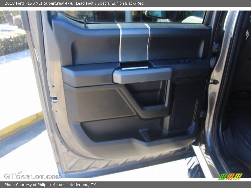 Lead Foot / Special Edition Black/Red 2018 Ford F150 XLT SuperCrew 4x4