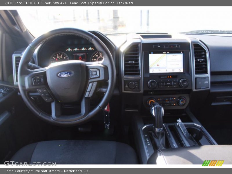Lead Foot / Special Edition Black/Red 2018 Ford F150 XLT SuperCrew 4x4