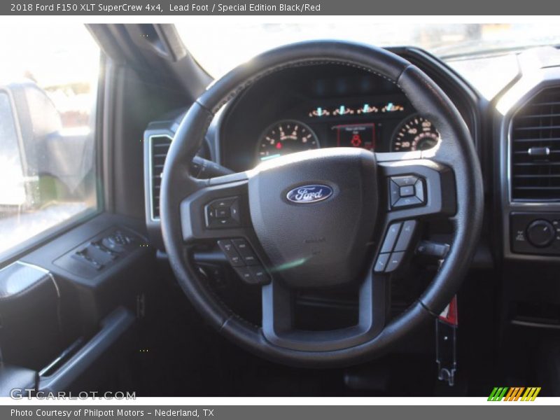 Lead Foot / Special Edition Black/Red 2018 Ford F150 XLT SuperCrew 4x4