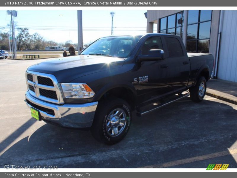 Granite Crystal Metallic / Black/Diesel Gray 2018 Ram 2500 Tradesman Crew Cab 4x4