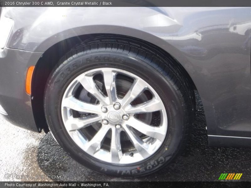 Granite Crystal Metallic / Black 2016 Chrysler 300 C AWD