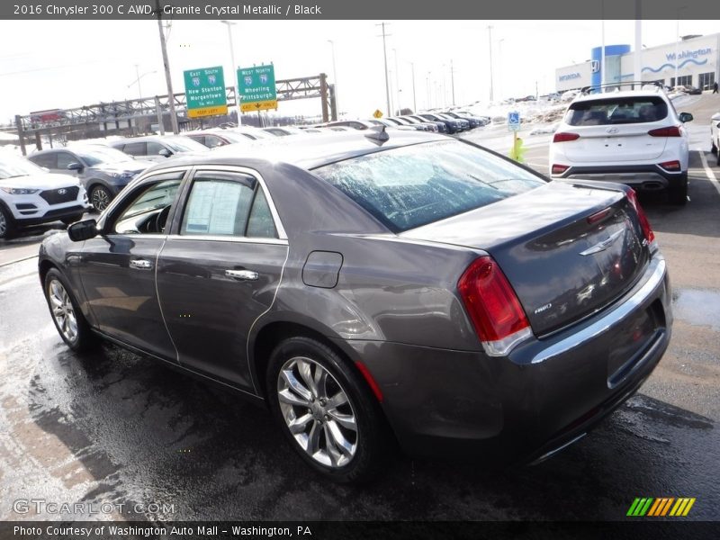 Granite Crystal Metallic / Black 2016 Chrysler 300 C AWD