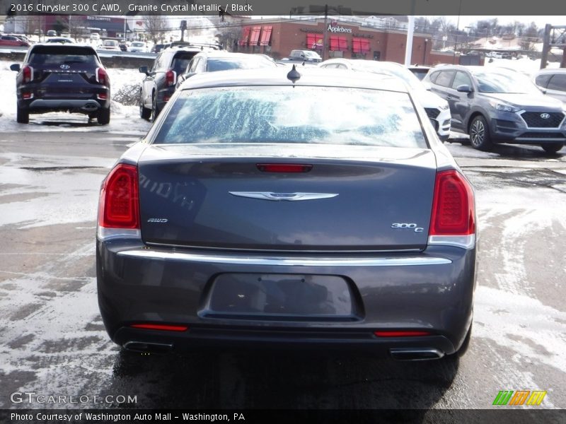 Granite Crystal Metallic / Black 2016 Chrysler 300 C AWD