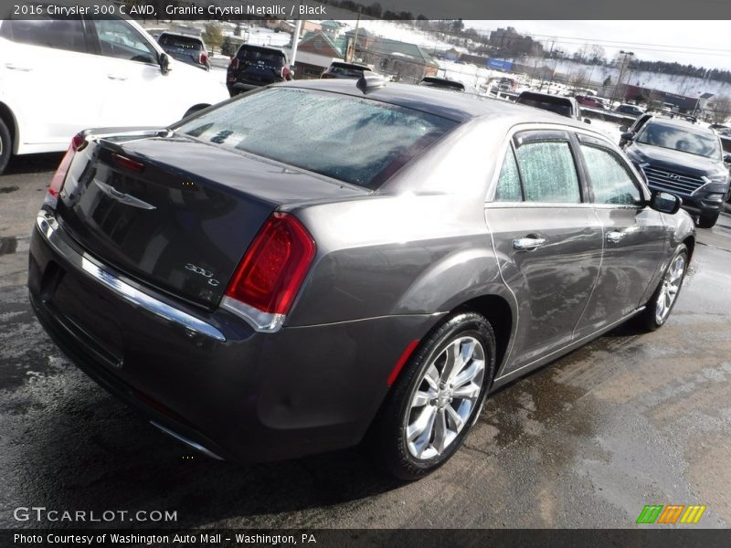 Granite Crystal Metallic / Black 2016 Chrysler 300 C AWD