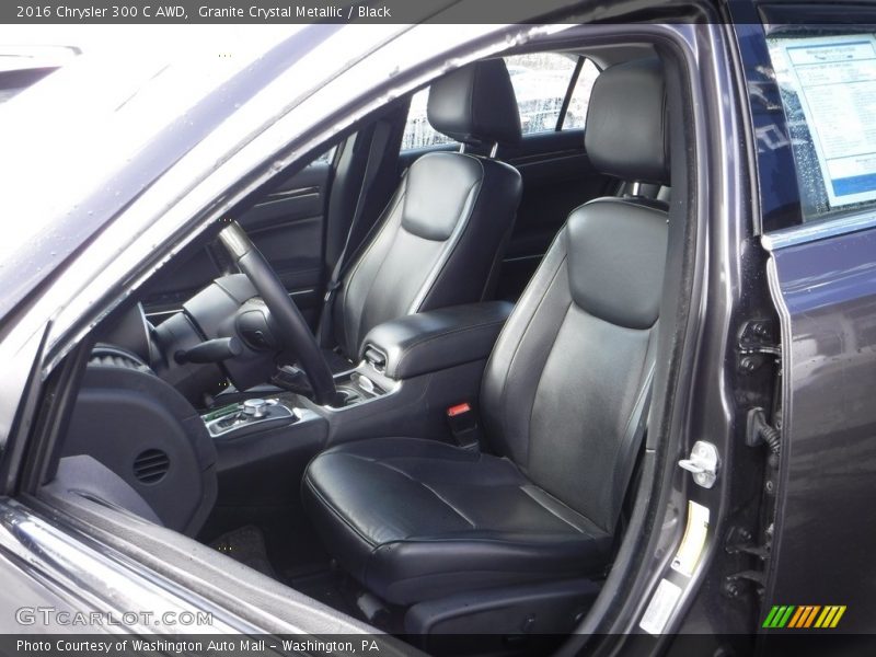 Granite Crystal Metallic / Black 2016 Chrysler 300 C AWD