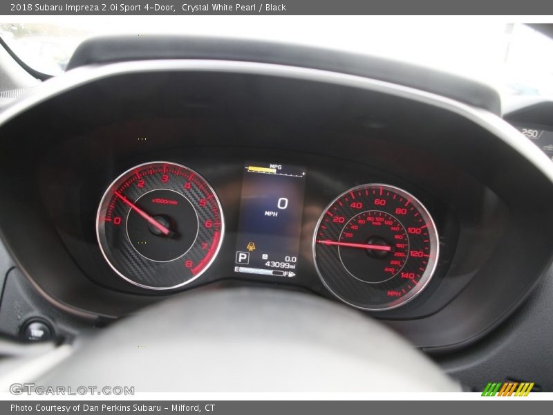 Crystal White Pearl / Black 2018 Subaru Impreza 2.0i Sport 4-Door