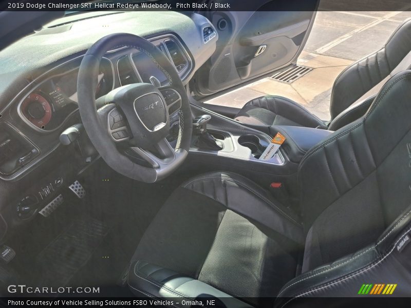 Front Seat of 2019 Challenger SRT Hellcat Redeye Widebody