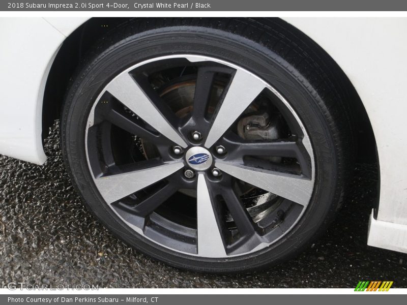Crystal White Pearl / Black 2018 Subaru Impreza 2.0i Sport 4-Door