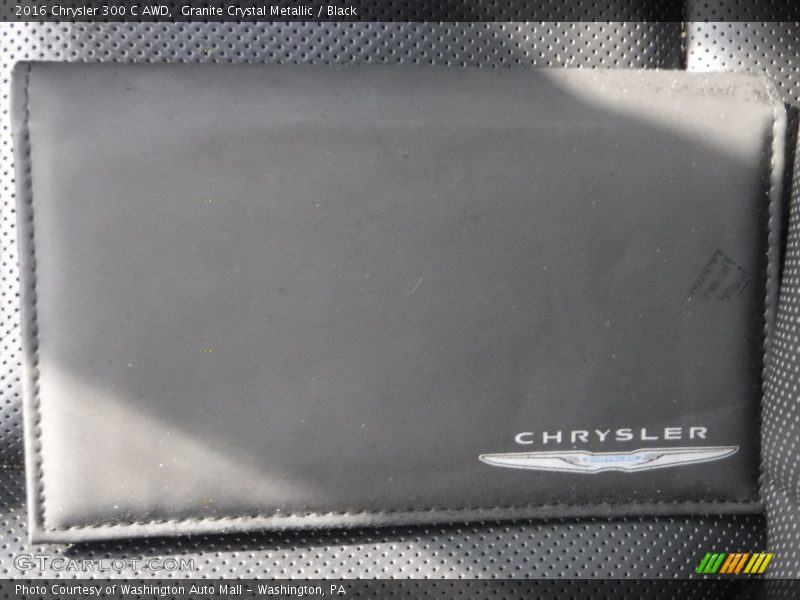 Granite Crystal Metallic / Black 2016 Chrysler 300 C AWD