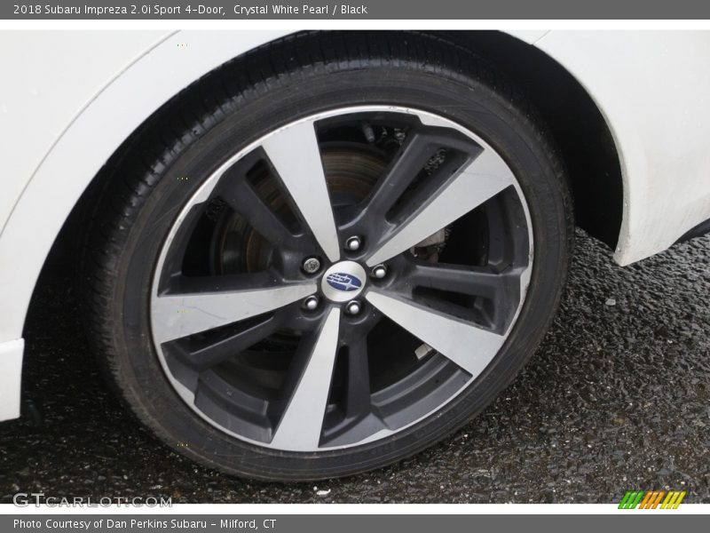 Crystal White Pearl / Black 2018 Subaru Impreza 2.0i Sport 4-Door