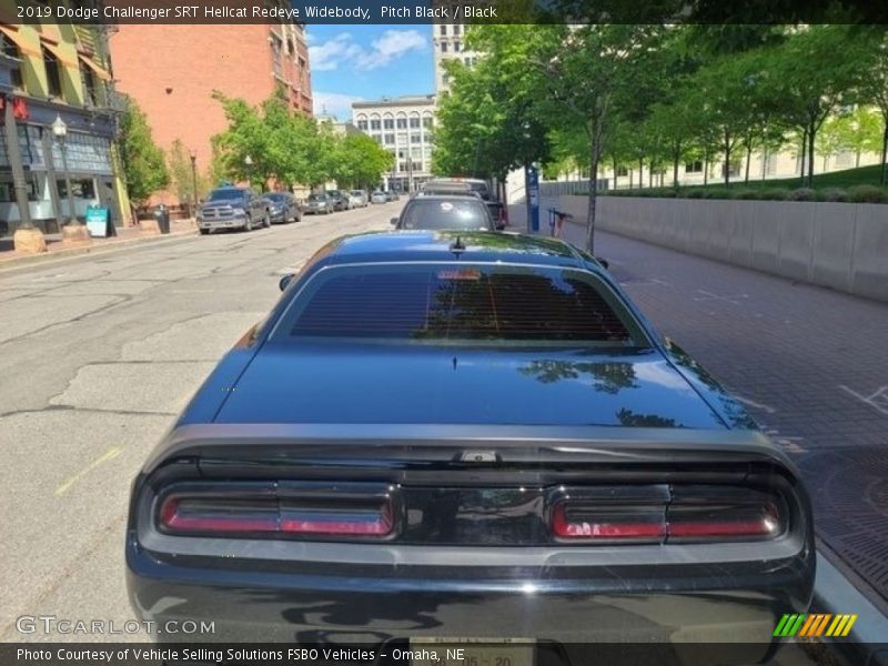 Pitch Black / Black 2019 Dodge Challenger SRT Hellcat Redeye Widebody