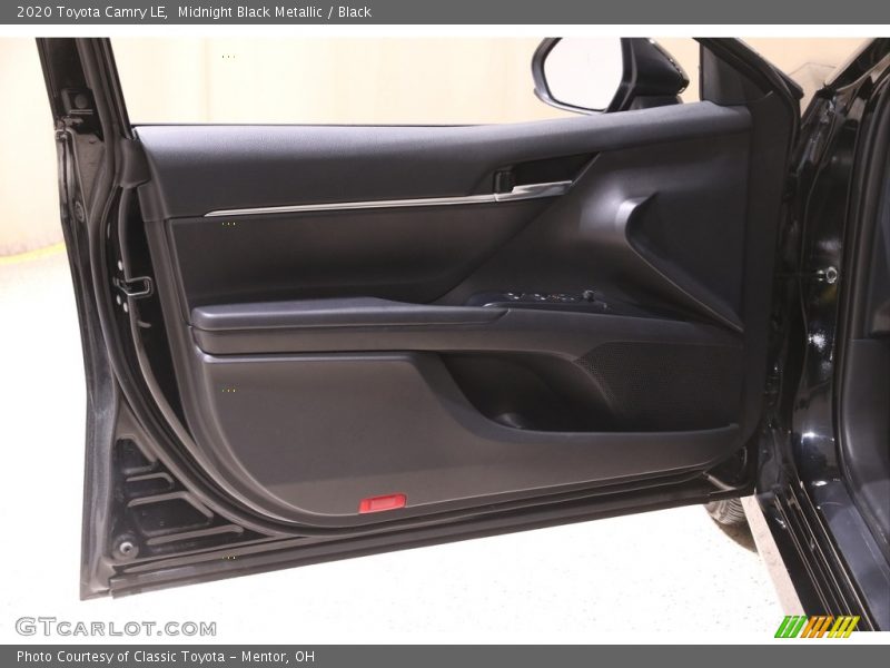 Midnight Black Metallic / Black 2020 Toyota Camry LE