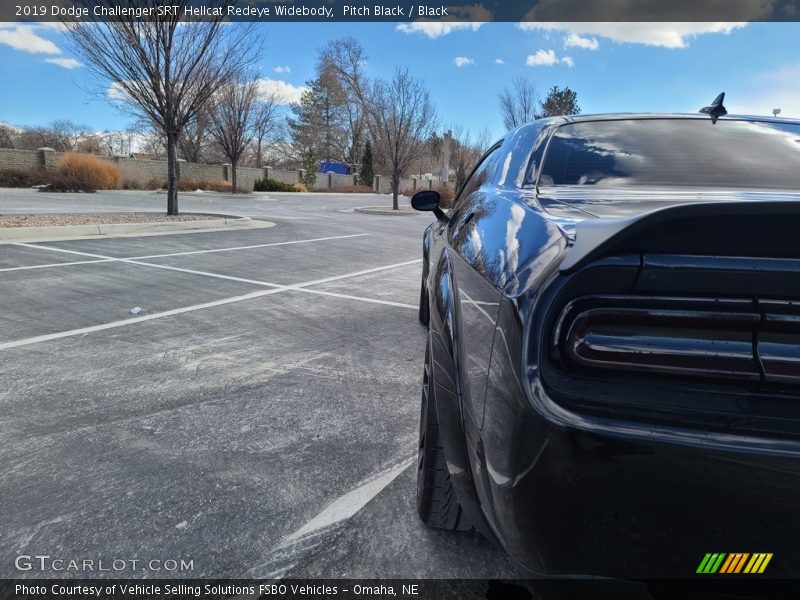 Pitch Black / Black 2019 Dodge Challenger SRT Hellcat Redeye Widebody