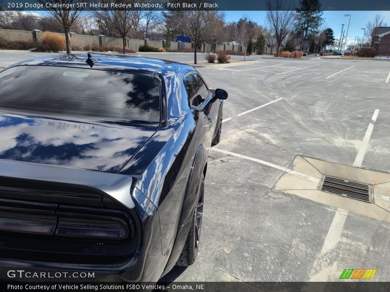 Pitch Black / Black 2019 Dodge Challenger SRT Hellcat Redeye Widebody