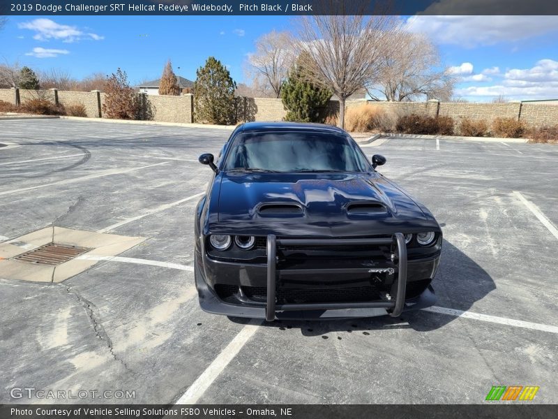 Pitch Black / Black 2019 Dodge Challenger SRT Hellcat Redeye Widebody