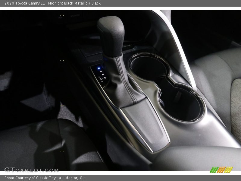 Midnight Black Metallic / Black 2020 Toyota Camry LE