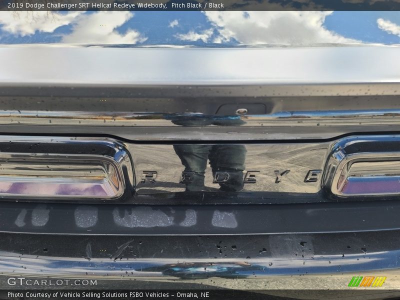 Pitch Black / Black 2019 Dodge Challenger SRT Hellcat Redeye Widebody