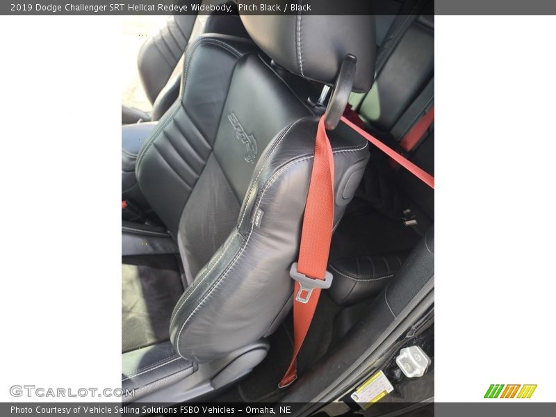 Pitch Black / Black 2019 Dodge Challenger SRT Hellcat Redeye Widebody