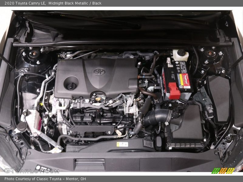 Midnight Black Metallic / Black 2020 Toyota Camry LE