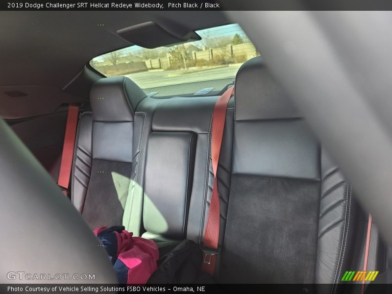 Pitch Black / Black 2019 Dodge Challenger SRT Hellcat Redeye Widebody