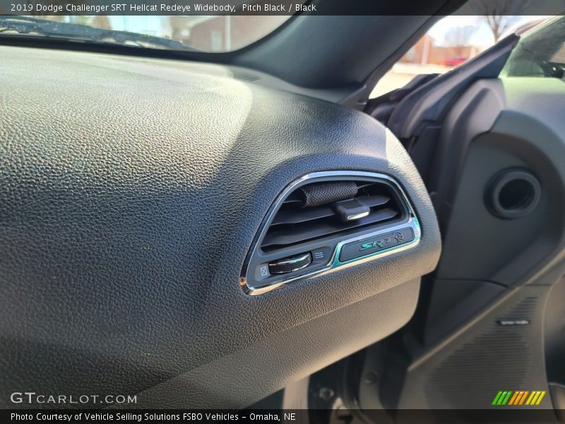 Pitch Black / Black 2019 Dodge Challenger SRT Hellcat Redeye Widebody