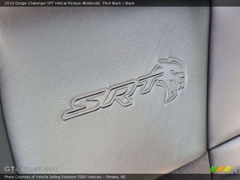 Pitch Black / Black 2019 Dodge Challenger SRT Hellcat Redeye Widebody
