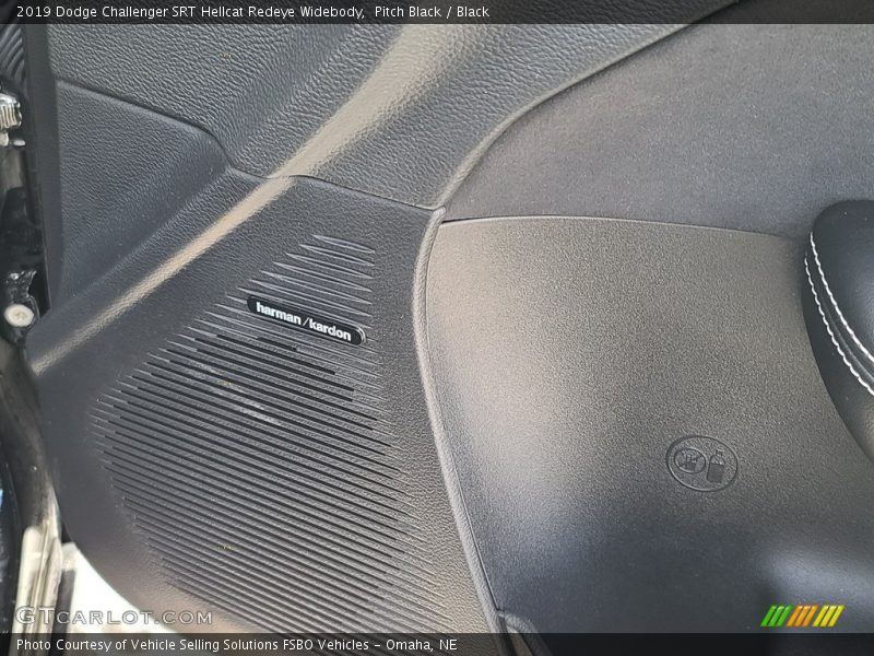 Pitch Black / Black 2019 Dodge Challenger SRT Hellcat Redeye Widebody
