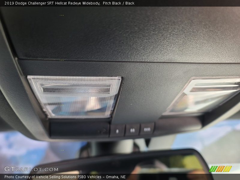 Pitch Black / Black 2019 Dodge Challenger SRT Hellcat Redeye Widebody