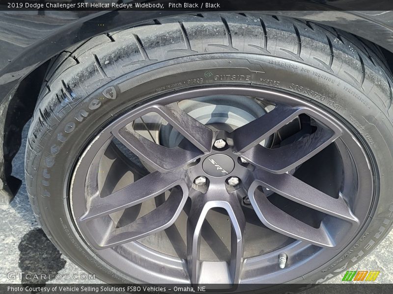 Pitch Black / Black 2019 Dodge Challenger SRT Hellcat Redeye Widebody