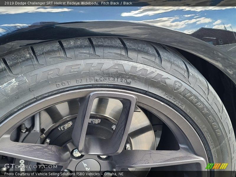 Pitch Black / Black 2019 Dodge Challenger SRT Hellcat Redeye Widebody