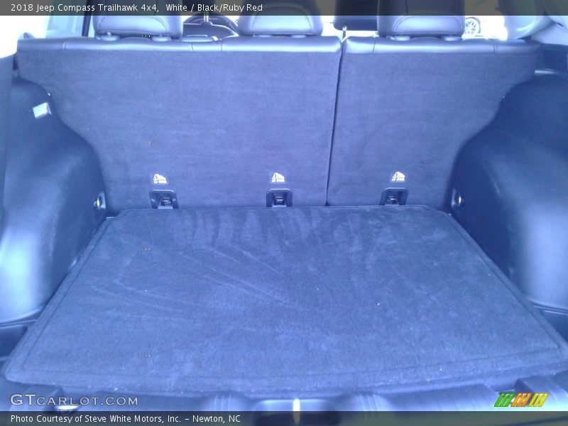 White / Black/Ruby Red 2018 Jeep Compass Trailhawk 4x4