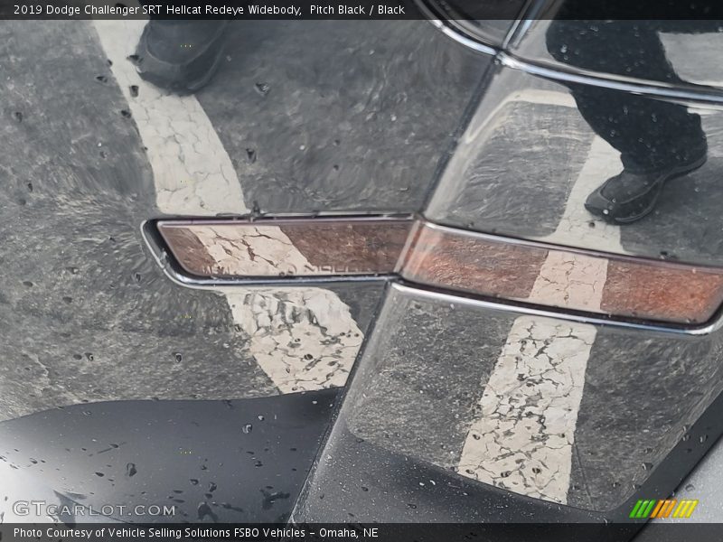 Pitch Black / Black 2019 Dodge Challenger SRT Hellcat Redeye Widebody