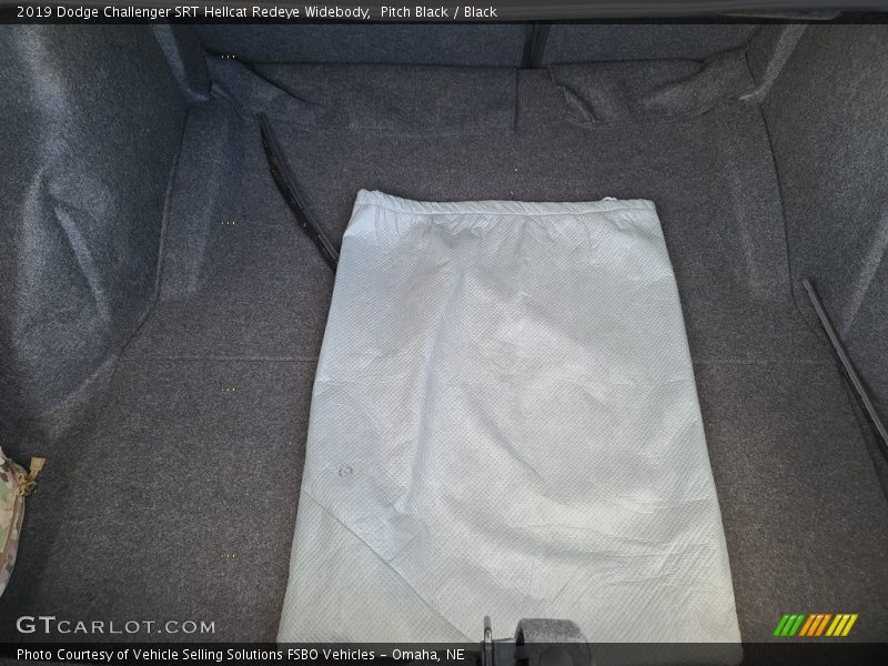 Pitch Black / Black 2019 Dodge Challenger SRT Hellcat Redeye Widebody