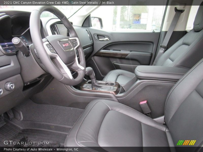 Satin Steel Metallic / Jet Black 2021 GMC Canyon Elevation Crew Cab 4WD