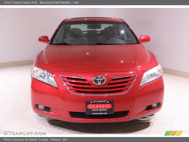 Barcelona Red Metallic / Ash 2009 Toyota Camry XLE