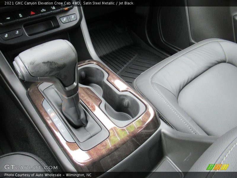 Satin Steel Metallic / Jet Black 2021 GMC Canyon Elevation Crew Cab 4WD