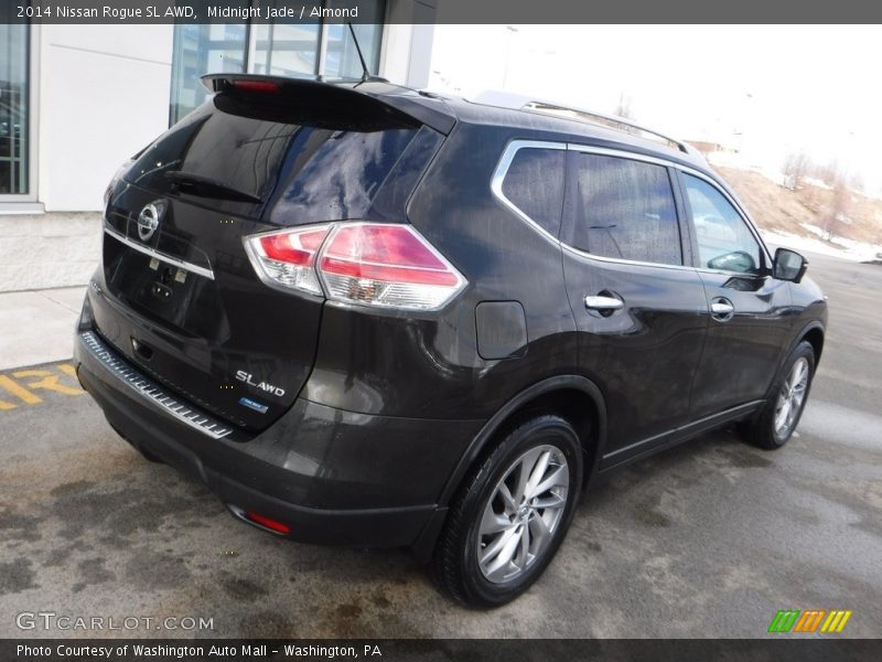 Midnight Jade / Almond 2014 Nissan Rogue SL AWD