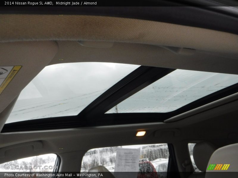 Midnight Jade / Almond 2014 Nissan Rogue SL AWD