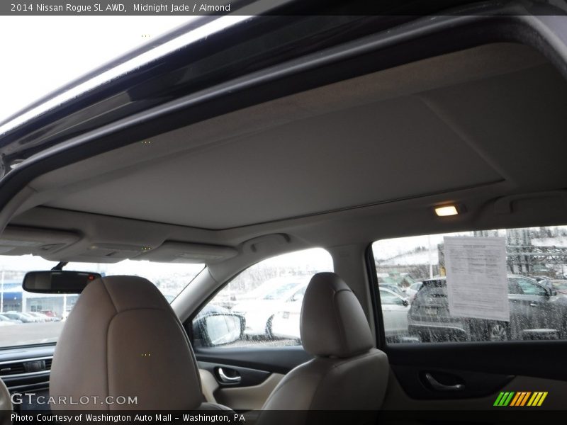 Midnight Jade / Almond 2014 Nissan Rogue SL AWD