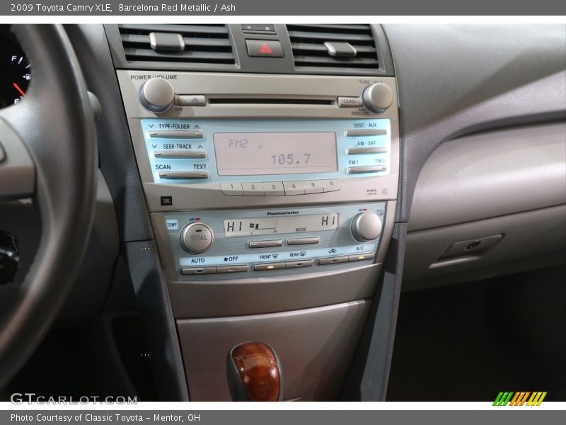 Barcelona Red Metallic / Ash 2009 Toyota Camry XLE